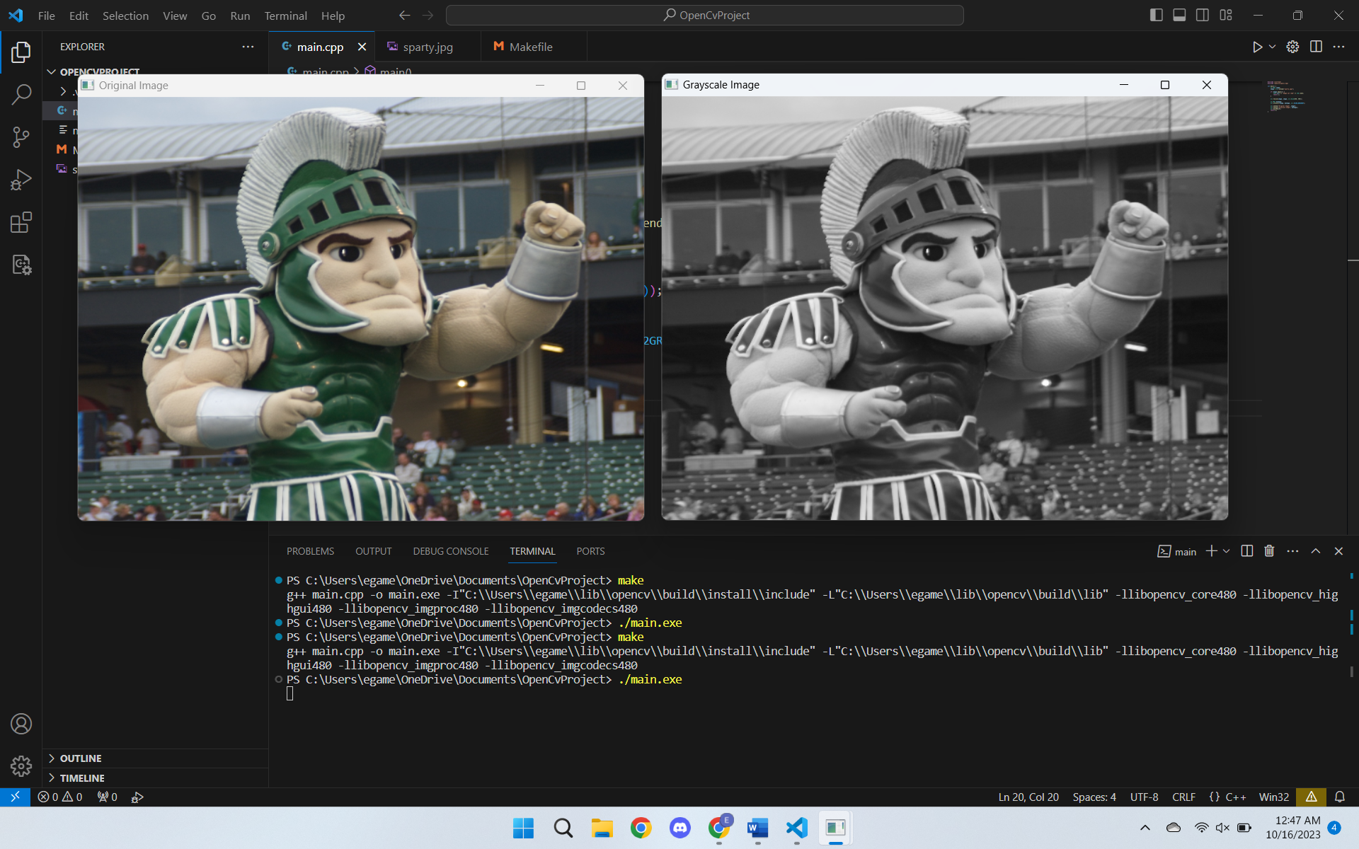 Grayscale image