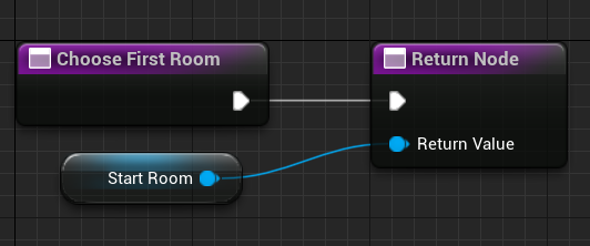 Example implementation of ChooseFirstRoom