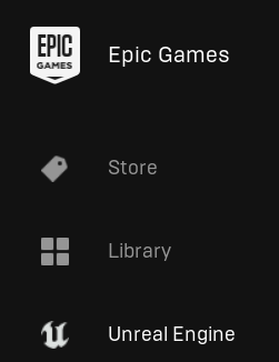 Location of Unreal Engine in Epic Games Launcher